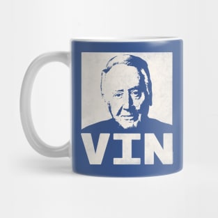 Vin Scully by Buck Tee Mug